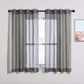 NICETOWN Voile Sheer Window Curtain Panels, Grommet Airy and Breathable Short by NICETOWN