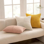 MIULEE Mustard Yellow Decorative Throw Pillow Covers 18x18 Inch - Image 5