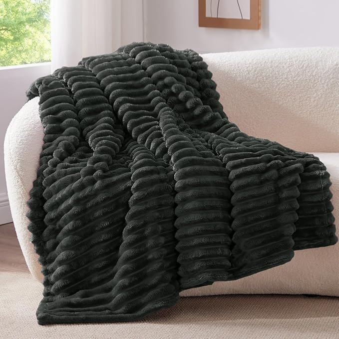 BEDELITE Twin Blanket for Couch & Bed, 300GSM Soft & Warm Fleece Blanket - Image 8
