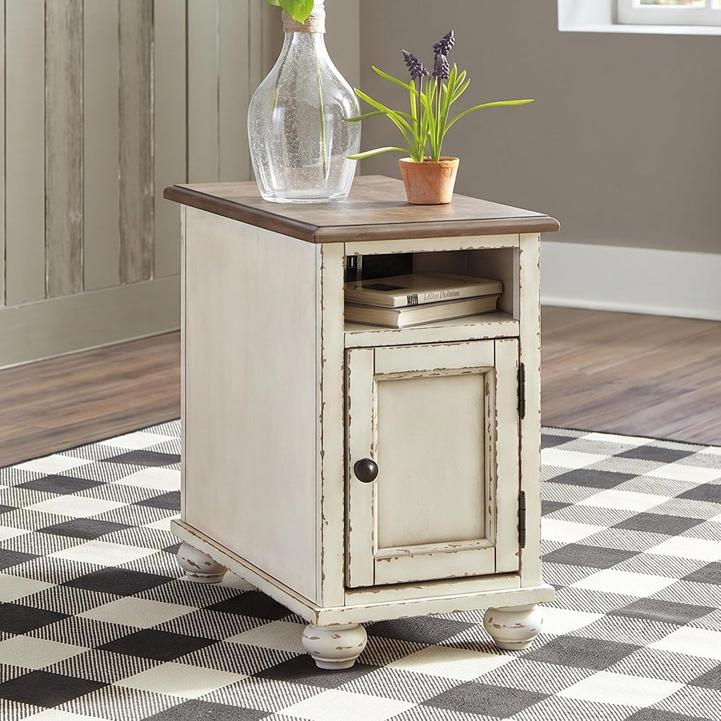 Signature Design by Ashley Chairside End Table with Charging Station
