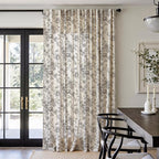 jinchan Linen Floral Curtains Extra Wide - Image 5