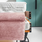 Exclusivo Mezcla Plush Fuzzy Fleece Throw Blanket Extra Large, Super Soft - Image 5