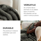 Bedsure GentleSoft Fluffy Olive Green Throw Blanket, Moss Green Decor Cozy Gifts - Image 4