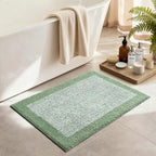 36x24 Large Bathroom Rugs Washable Non Slip, Soft Absorbent Quick Dry Mats - Image 3