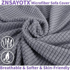 ZNSAYOTX Super Stretch Chair Slipcover Universal Sofa Chair Covers - Image 8