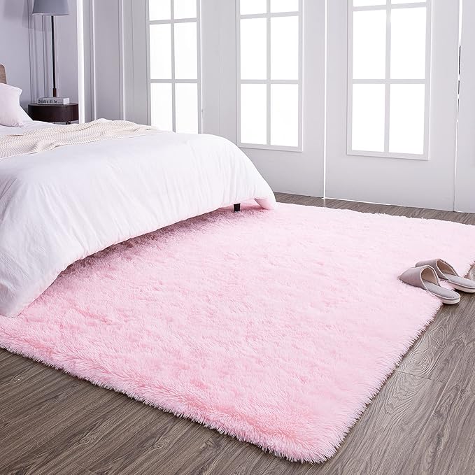 TWINNIS Super Soft Shaggy Rugs Fluffy Carpets, 4x5.9 Feet, Indoor Modern Plush - Image 7