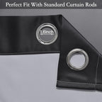 SimpleHome Ombre Room Darkening Curtains - Image 3