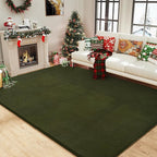 Amearea Large Modern Area Rugs for Bedroom Living Room, 5x8 Feet Olive Green - Image 5