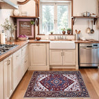 SERISSA Boho Rugs for Entryway, 2x3 Washable Non-Slip Rug Small Area Rug - Image 3