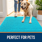 OLANLY Dog Door Mat for Muddy Paws 59x32, Absorbs Moisture and Dirt, Absorbent - Image 6