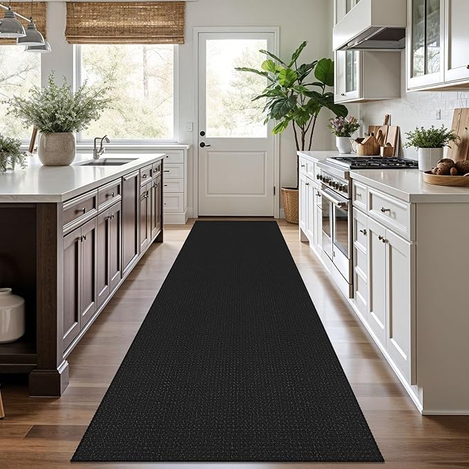 KOZYFLY Runners for Hallways 3x10 ft Washable Kitchen Runner Non Slip Rubber - Image 2