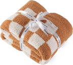 Bedsure GentleSoft Checkered Throw Blanket - Image 2