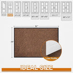 Mibao Front Door Mat, Dirt Trapper Welcome Mat - Image 2