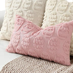 decorUhome Easter Pink Egg Pillow Covers 12x20 Inch Set of 2, Soft Plush Faux - Image 9
