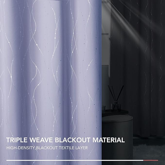 Deconovo Blackout Curtains, Thermal Insulated Soundproof Drapes - Image 5