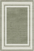 OPPODREAM Border Soft Area Rugs 6x9, Washable Brown Rug - Image 9