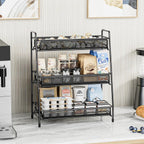 EKNITEY Bathroom Countertop Organizer Rack - 3 Tier Counter Spice Rack