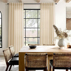 Tan Linen Curtains 96 Inches Long - Image 5