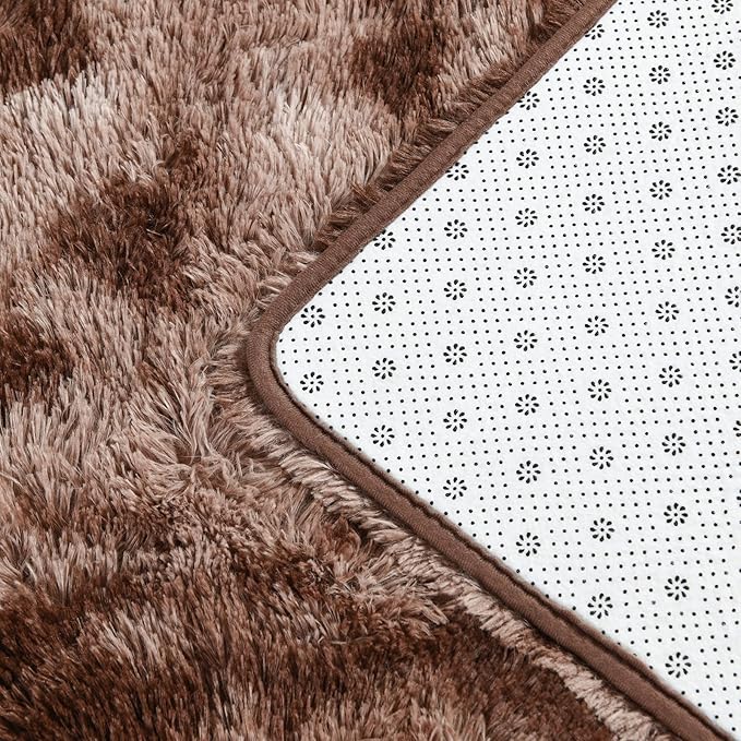 Deerhoo Large Shag Area Rugs 5 x 8, Tie-Dyed Plush Fuzzy Rugs - Image 6