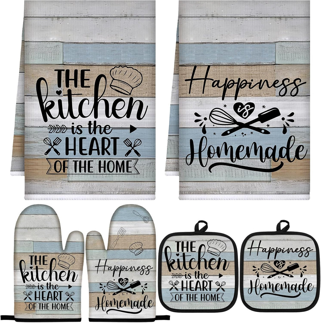 Sratte 6 Pcs Kitchen Decor Accessories Set, Kitchen, Gray