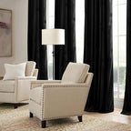 RYB HOME Velvet Blackout Curtains - Image 3
