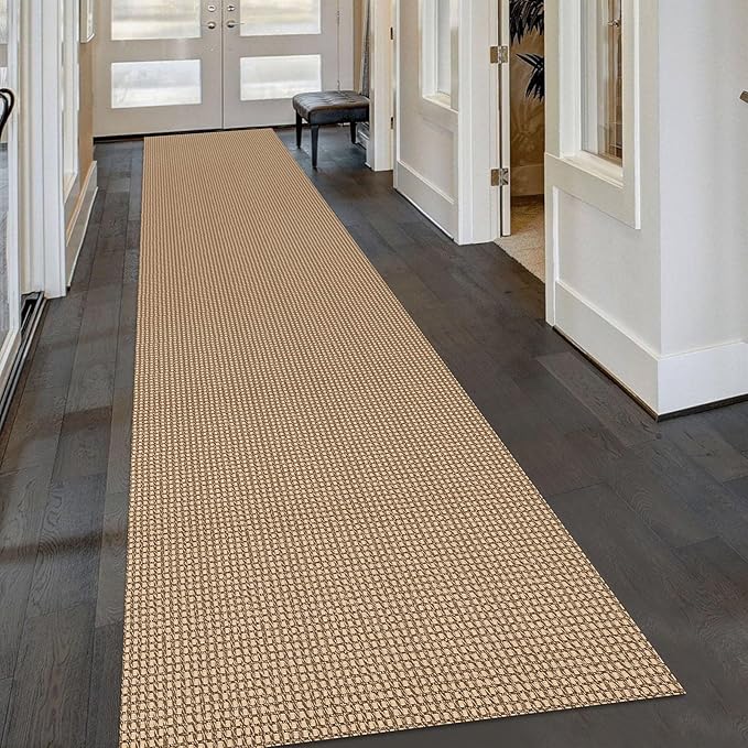 KOZYFLY Extra Long Runners for Hallways 2.6x16 ft Washable Kitchen Runner Non by KOZYFLY