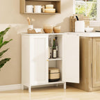 Bathroom Storage Cabinet with Doors, Freestanding Storage Cabinet