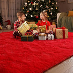 Amearea Shag Fluffy Area Rug for Bedroom Girls Living Room, Extra Soft and - Image 3