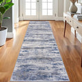KOZYFLY 3x8 Ft Rug Modern Ombre Runner Rug by KOZYFLY