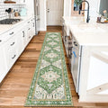 Yamaziot Washable Runner Rug, 2x10 Non-Slip Boho Vintage Hallway Rug Runner by Yamaziot