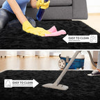 Tepook Super Soft Fluffy Rug for Bedroom, Modern Shaggy Fuzzy Kids Rugs for - Image 3