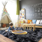 Pionblank Large Rug for Living Room 6x9 Feet, Modern Soft Shag Area Rug - Image 4