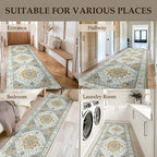RELEANY Area Rugs 2'x6' Runner Rug Non Slip Washable - Image 9