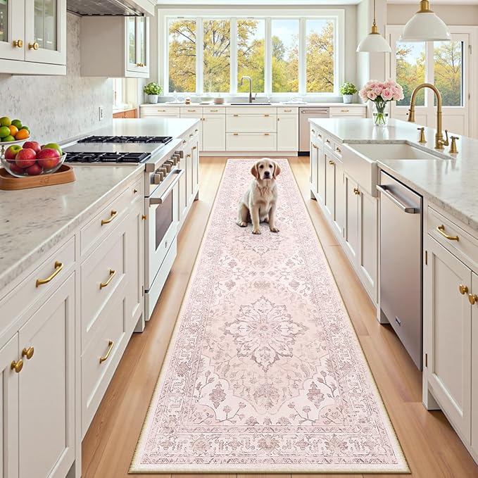 RELEANY Area Rugs 2'x10' Runner Rug Non Slip Washable by RELEANY