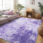 Washable Area Rugs 6'x9' Non-Slip Modern Abstract Soft - Image 7