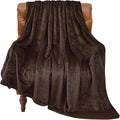 BEDELITE Fleece Blanket Brown Throw Blankets by BEDELITE