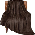 BEDELITE Fleece Blanket Twin Size Brown Throw Blankets by BEDELITE
