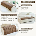 Couch Covers for Dogs Washable, Non Slip Couch Covers for Loveseat Sofa Pet - Image 4