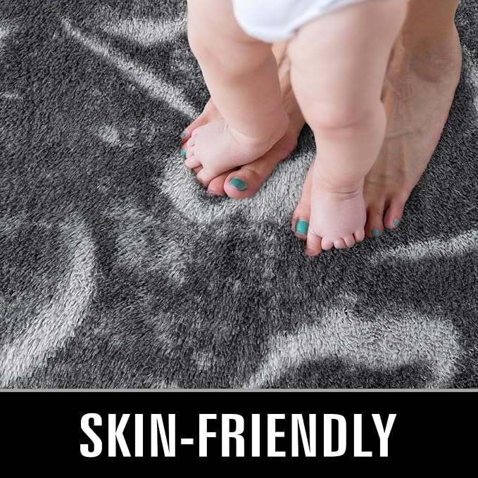 TWINNIS Super Soft Shaggy Rugs Fluffy Carpets, 5x8 Feet, Indoor Modern Plush - Image 3