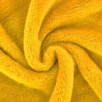 JIAHANNHA Mustard Yellow Throw Blanket Fleece Blanket 50"x60", Super Soft Cozy - Image 3
