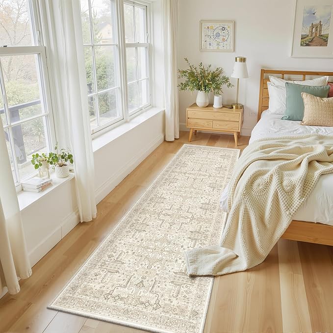 2x6 Hallway Washable Runner Rug - Image 3