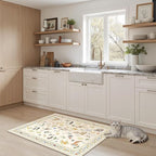 2x3 Cat Rugs for Entryway, Machine Washable Door Mat Animal Floral Small Area - Image 9