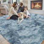 Rugs for Living Room 6x9, Alfombras para Salas Shag Large Plush Soft Area Rug - Image 3