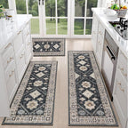HEBE Boho Kitchen Rug Sets 3 Piece - Image 6