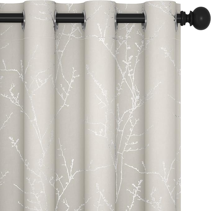 Deconovo Living Room Curtains, Room Darkening Curtain, Thermal Insulated by Deconovo