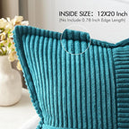 MIULEE Decorative Lumbar Throw Pillow Covers - Image 2