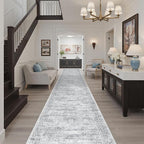 Runner Rug 2'6" x 16' Washable Non-Slip 2.5x16 ft Long Runner Rugs - Image 2