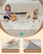 Madane Runner Rug 2x8, Washable Hallway Runner Rugs, Non-Slip Low-Pile Soft - Image 5