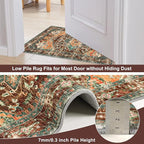 Yamaziot Washable Runner Rug, 2x8 Non-Slip Boho Vintage Hallway Rug Runner - Image 5