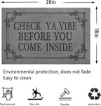 Doormat Home Decor Funny Doormat Check Ya Vibe Before You Come Inside This - Image 3